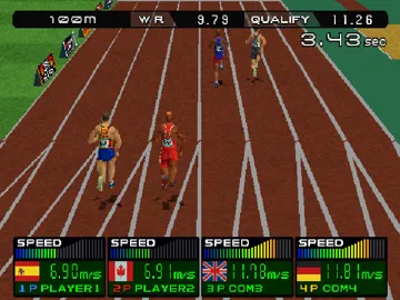 Ganbare! Nippon! Olympic 2000 (JP) screen shot game playing